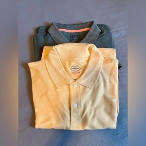 Men’s Polo Duo Green and Yellow Men’s Large